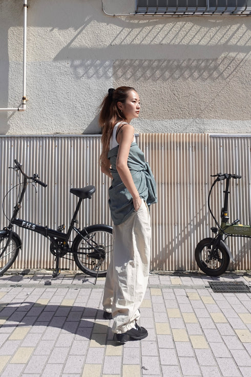 ナイロンドロストパンツ